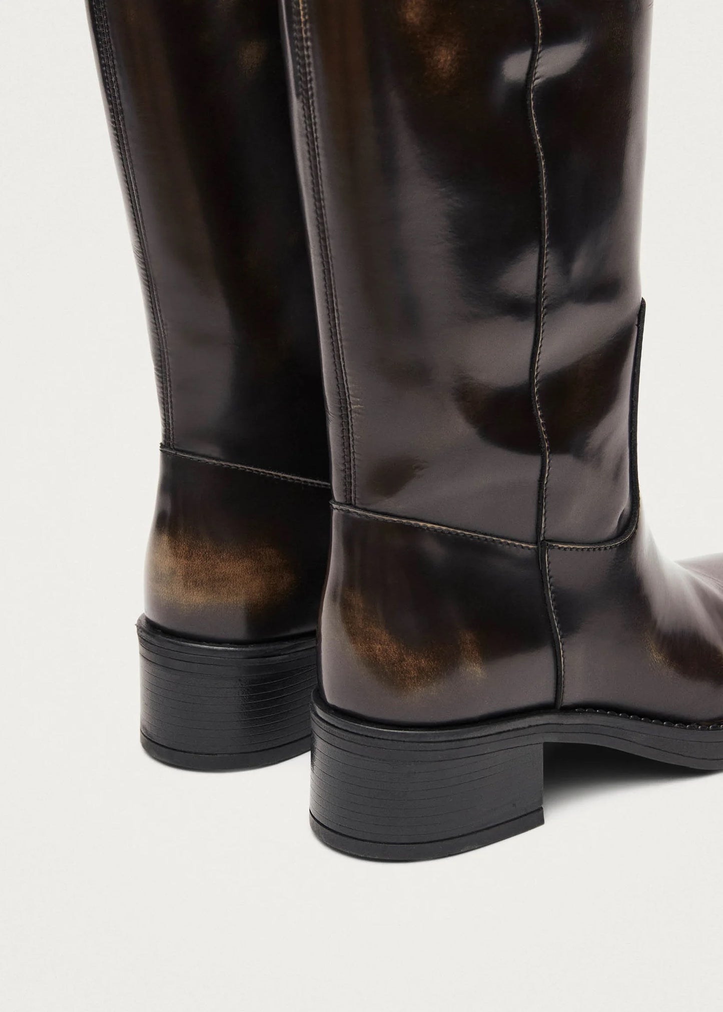 Alohas Sajan Brown Leather Boots