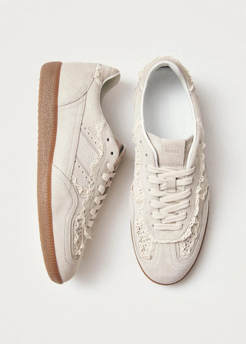 Alohas Tb.490 Crochet Cream Leather Sneakers