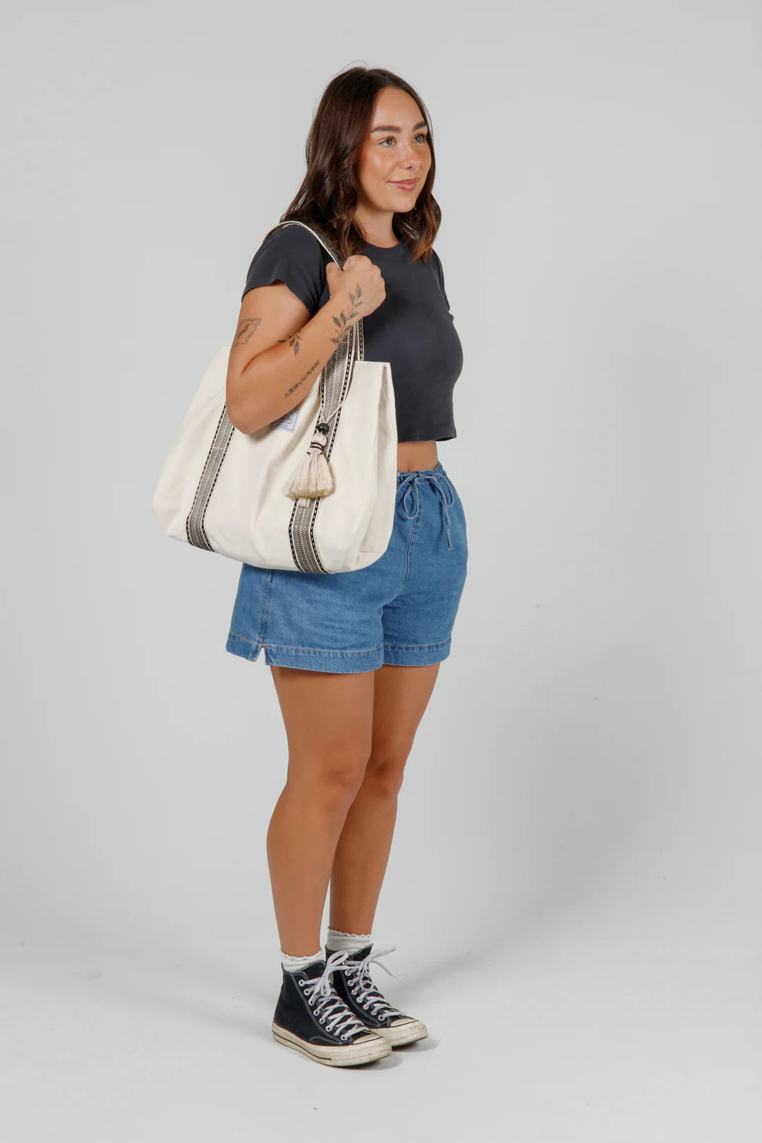 Tofino Towel Co. The Orla Tassel Tote Bag