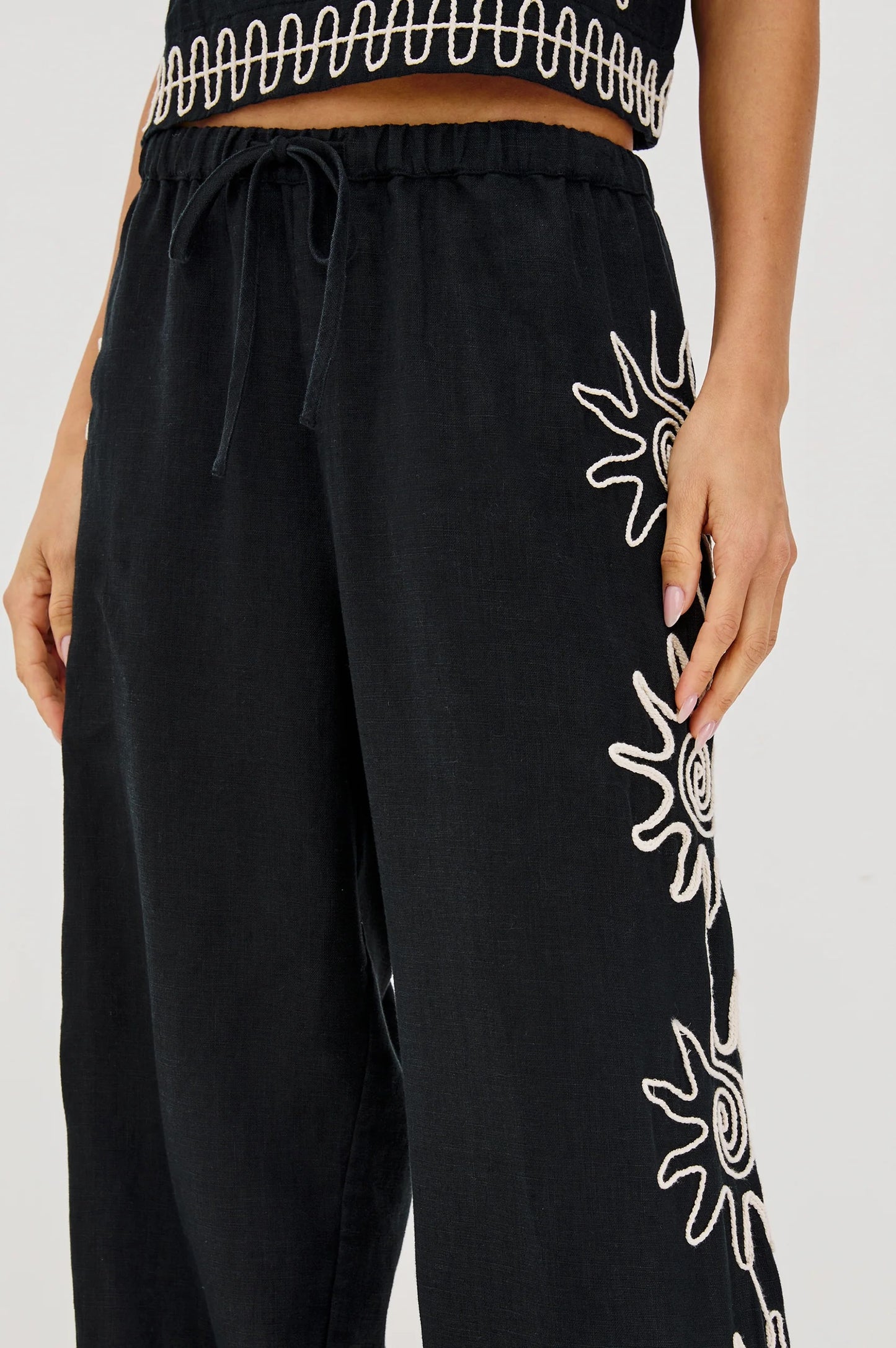 Rails x LSpace Emmie Pant - Sun Embroidery