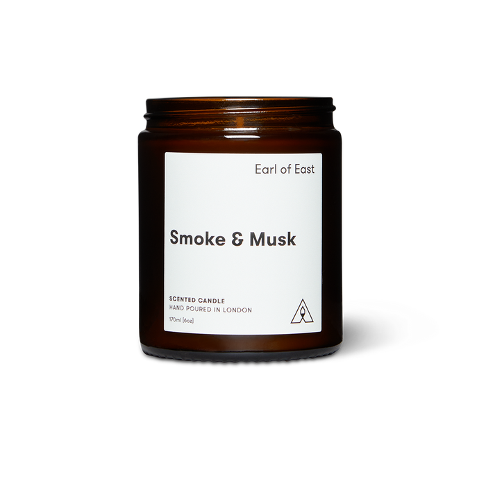 Earl of East Smoke and Musk Soy Wax Candle - 170ML