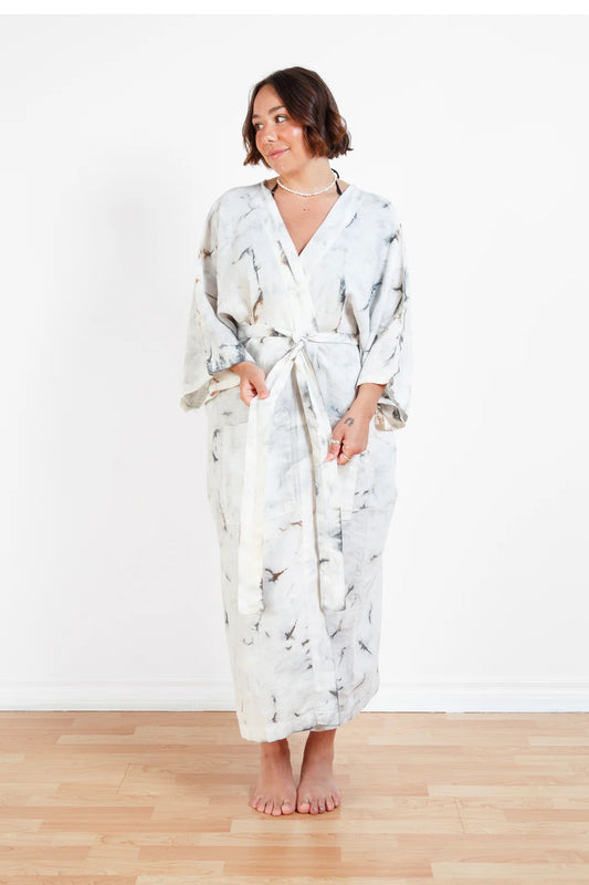 Tofino Towel Co. The Eclipse Linen Belted Cover Up