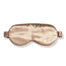 HoneyLux Organic Silk Sleep Mask - Champagne