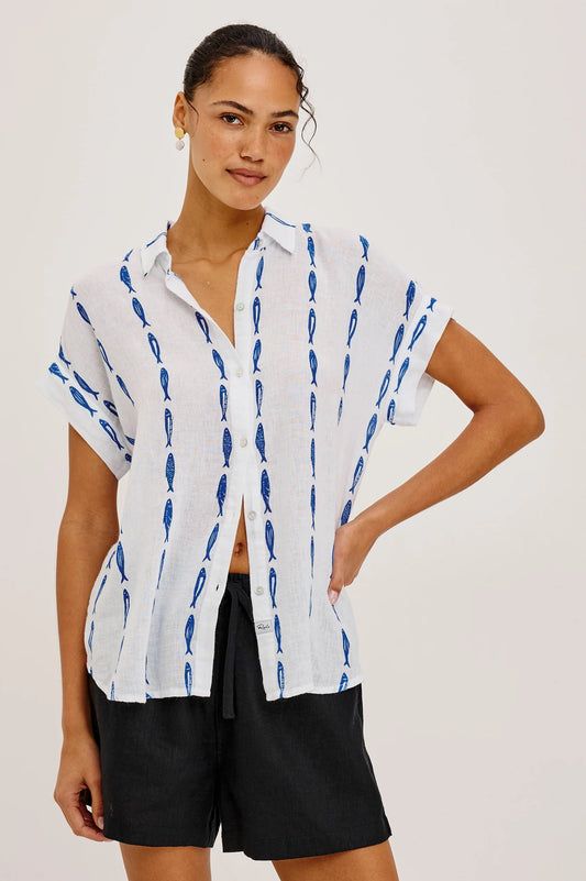 Rails Farrah Shirt - Sardines