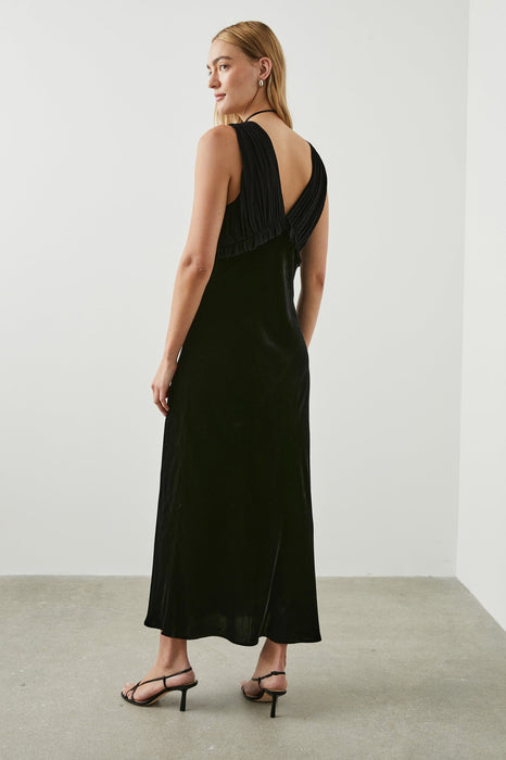 Rails Gilda Dress - Black Velvet