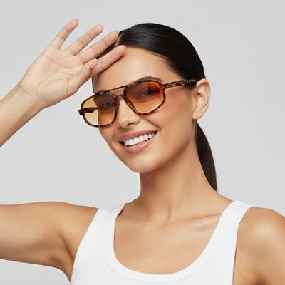Shady Lady Romy Sunglasses - Light Tortoise