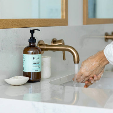 Mint Hand Soap - 456ml Glass Bottle