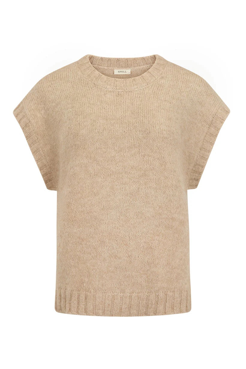 Spell Darcy Vest - Sand