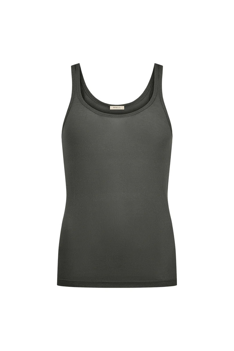 Spell Isabella 2.0 Singlet - Charcoal