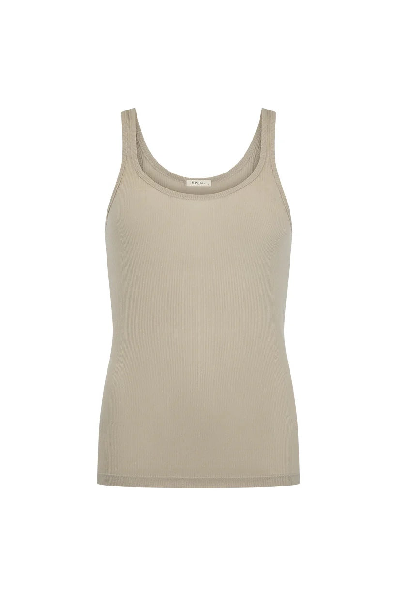 Spell Isabella 2.0 Singlet - Stone