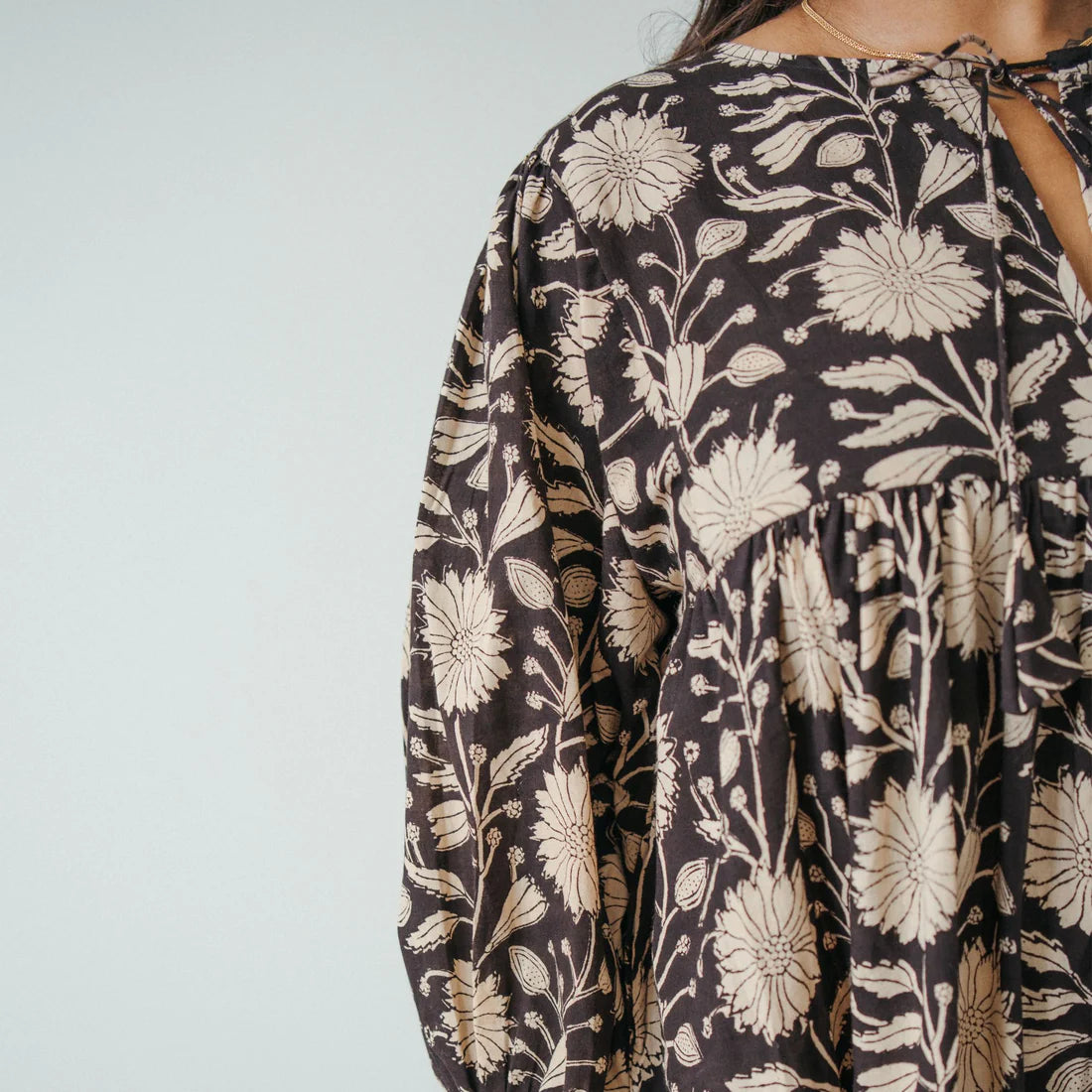 Mira Mini Dress - Night Flower