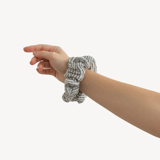Crinkle Scrunchie -Striped