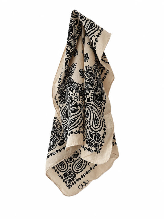 Oud Wears - The Vintage Bandana - Ivory
