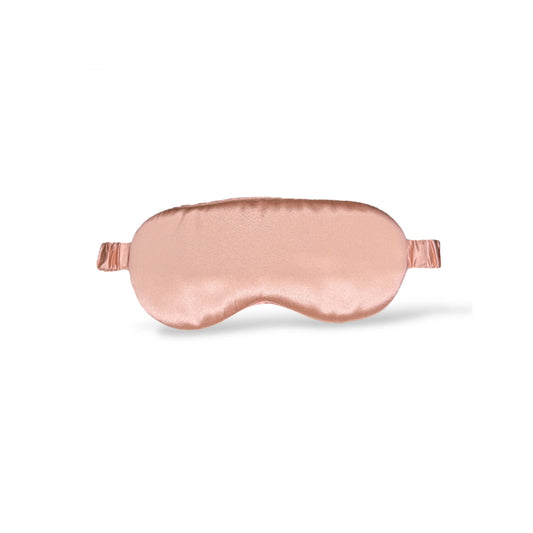 HoneyLux Organic Silk Sleep Mask - Rose Gold