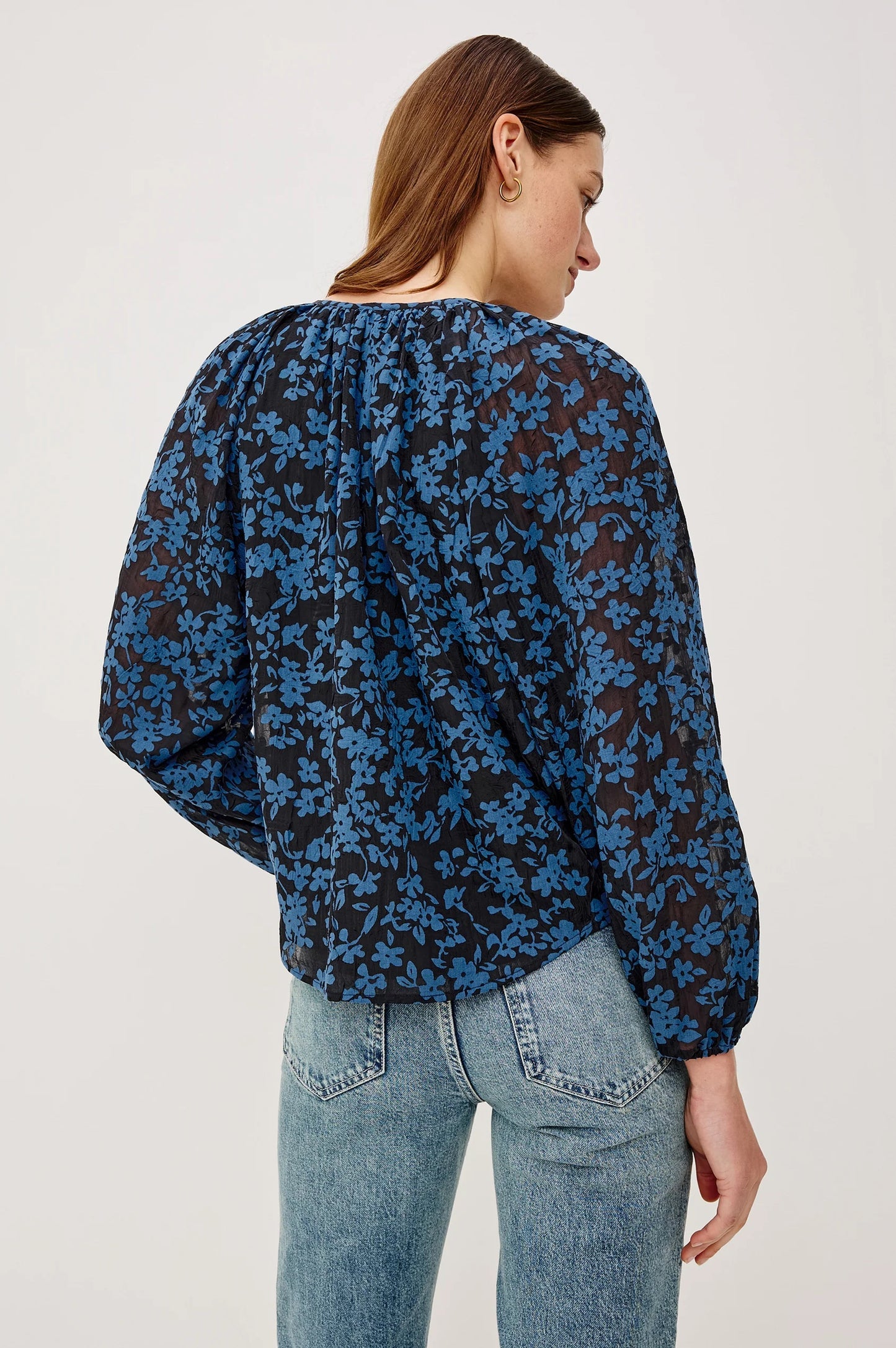 Rails Indi Top - Midnight Silhouette Floral