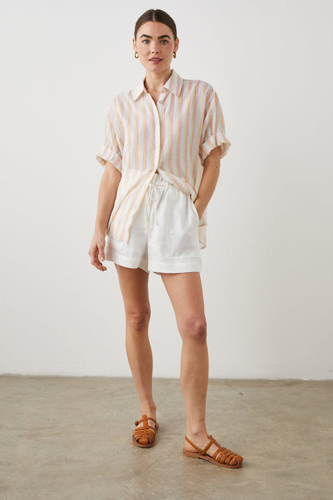 Rails Jojo Shirt - Malta Stripe