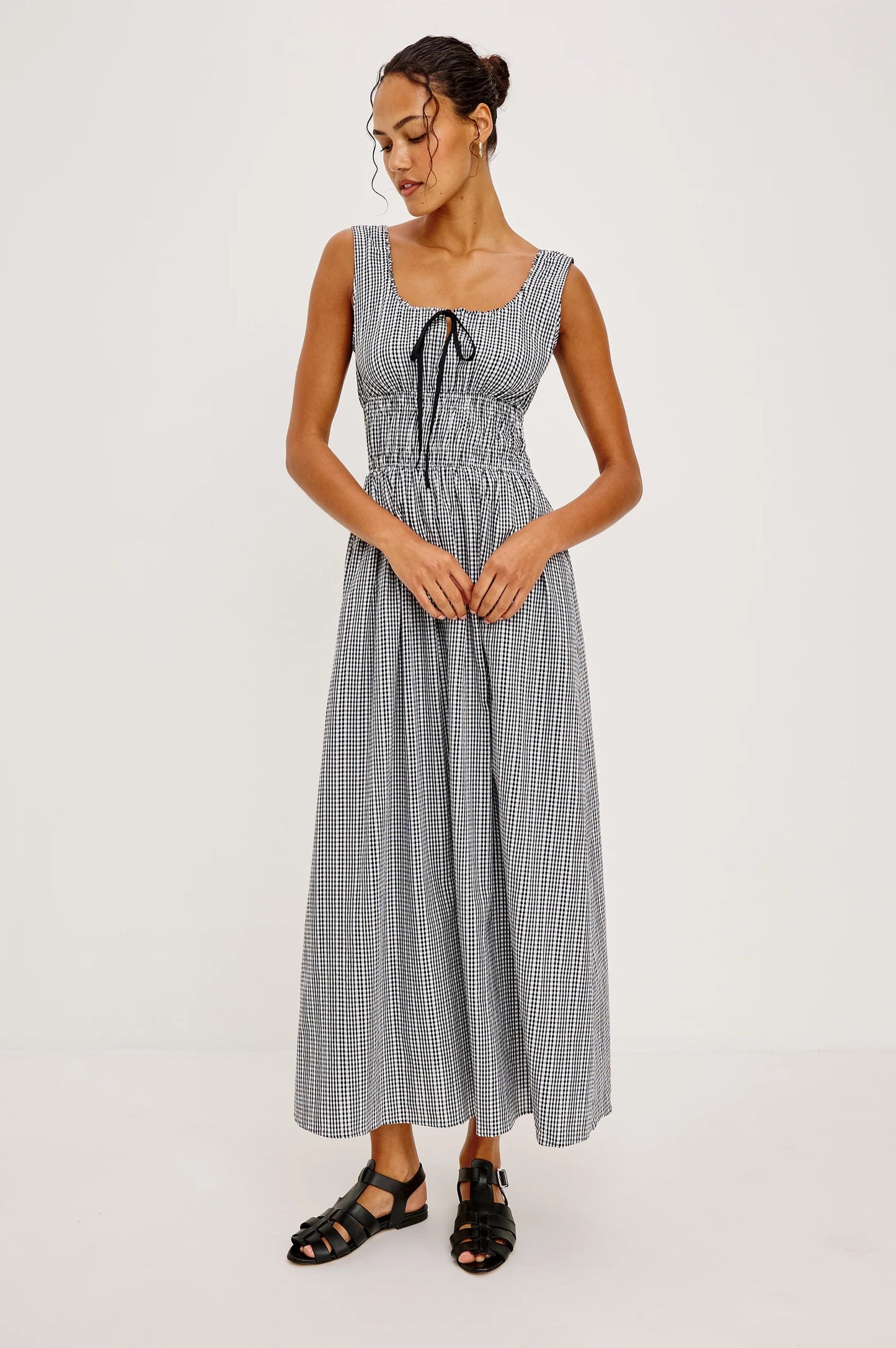 Rails Jordie Dress - Black Gingham