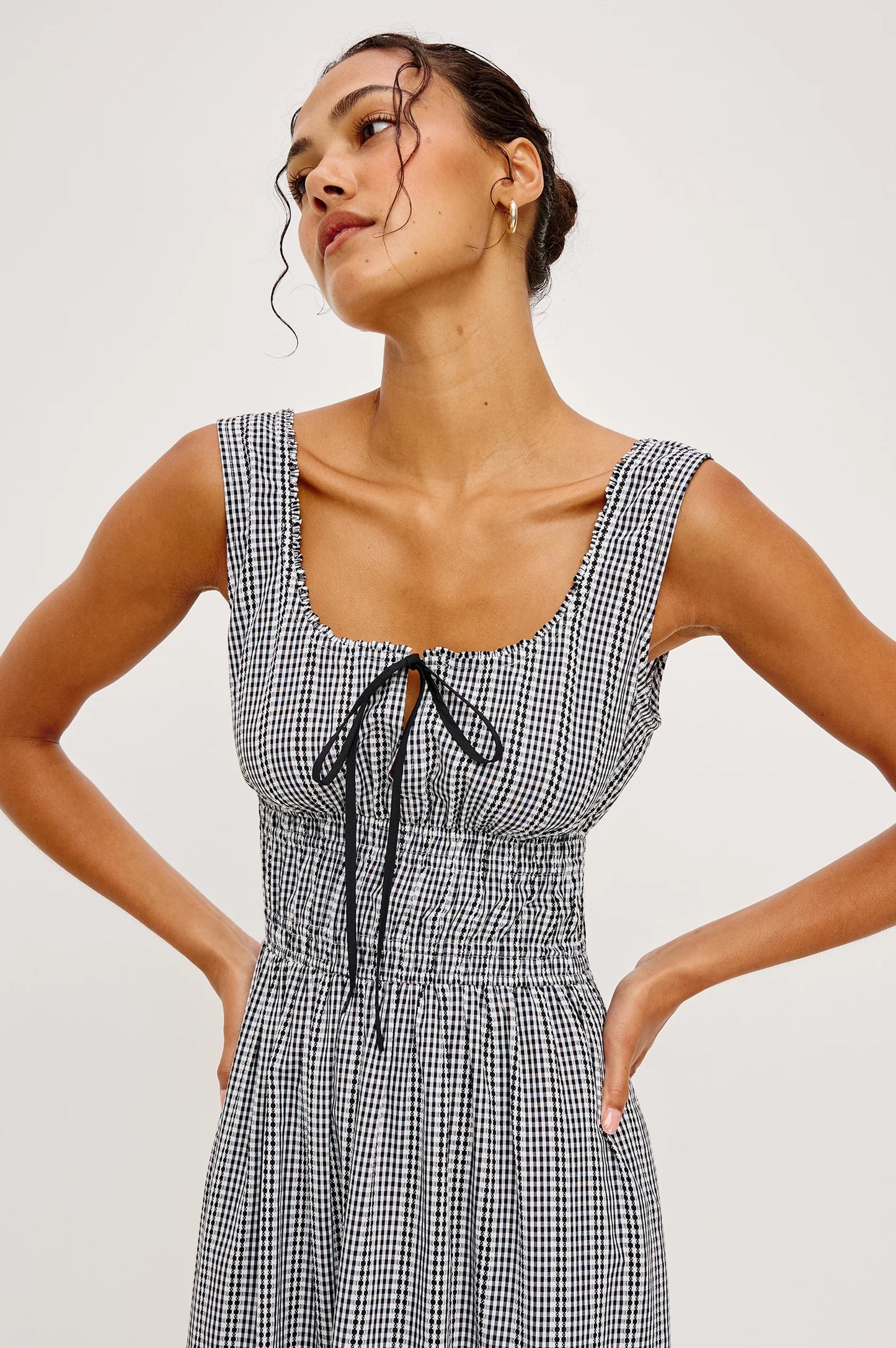 Rails Jordie Dress - Black Gingham