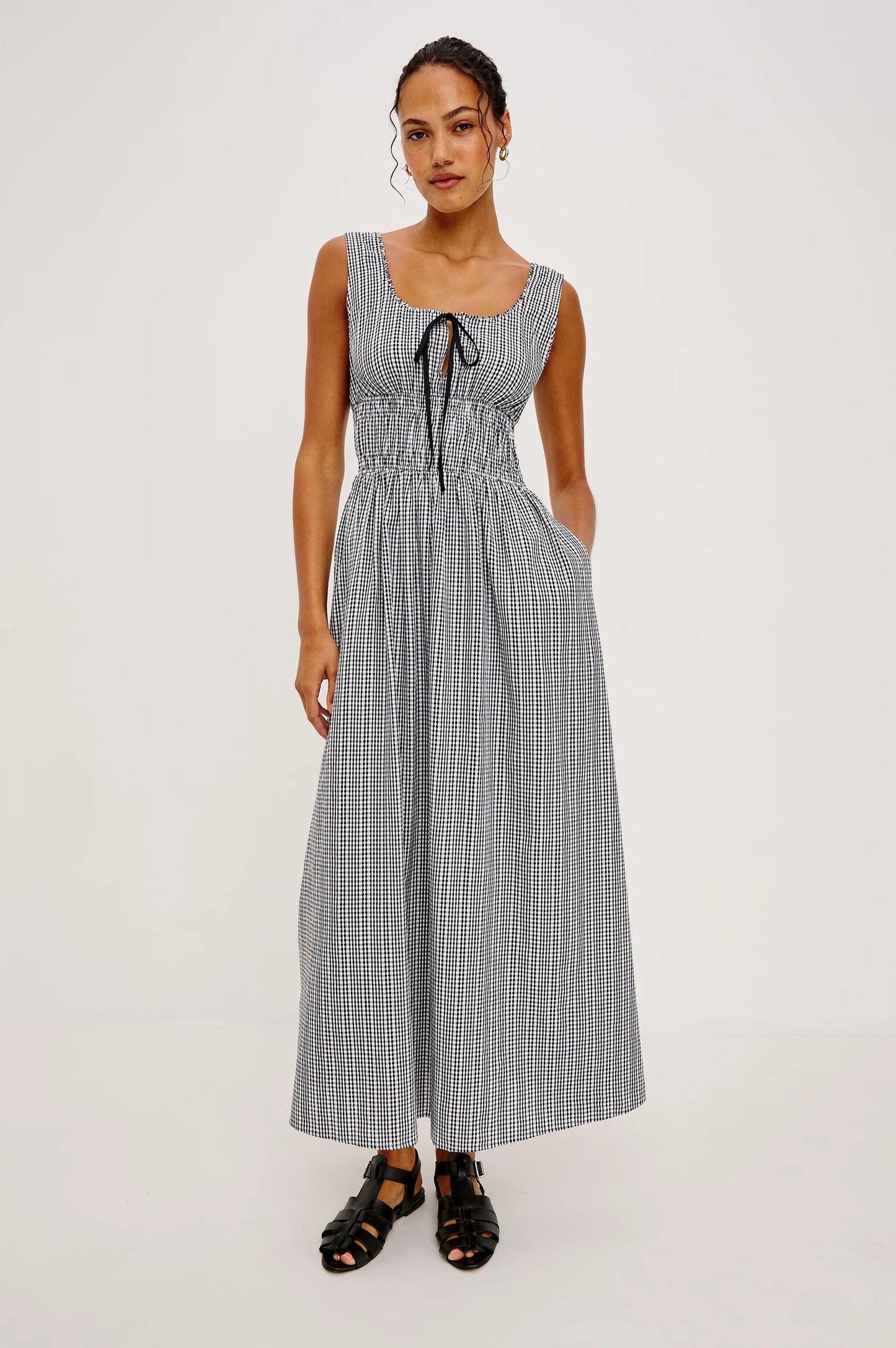 Rails Jordie Dress - Black Gingham