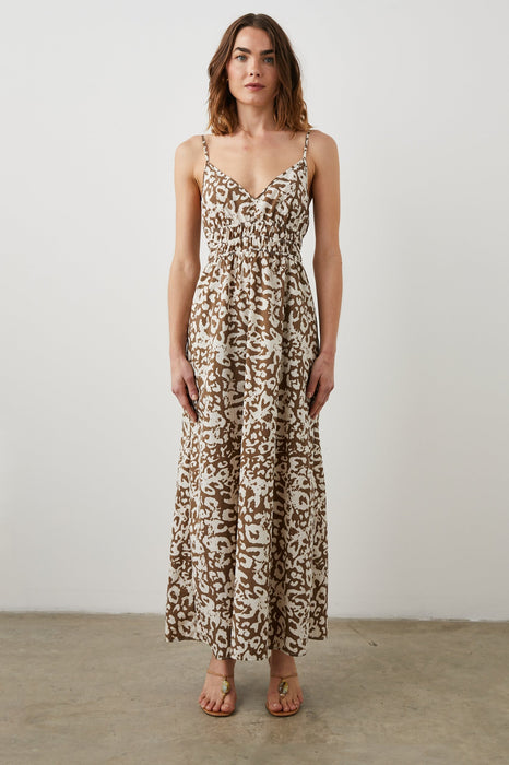 Rails Justine Dress - Sepia Cheetah