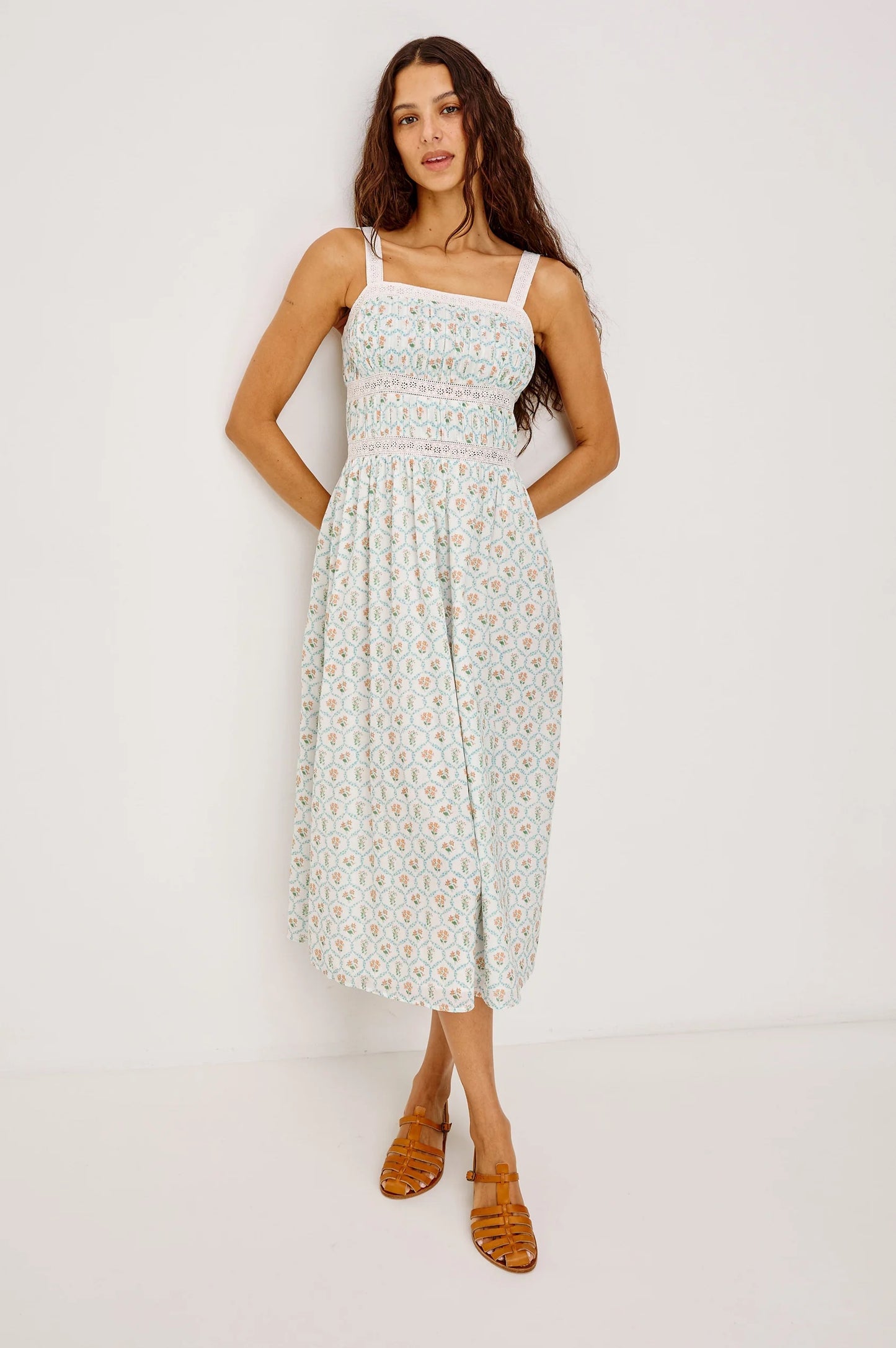 Rails Kimiko Dress - Peach Peony