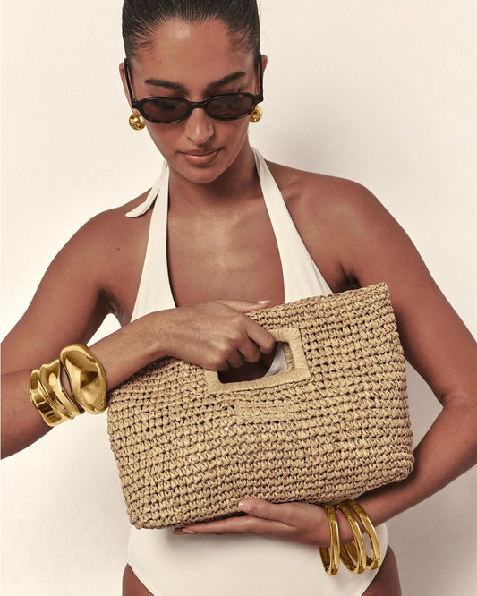 Billini Leah Handle Bag - Raffia