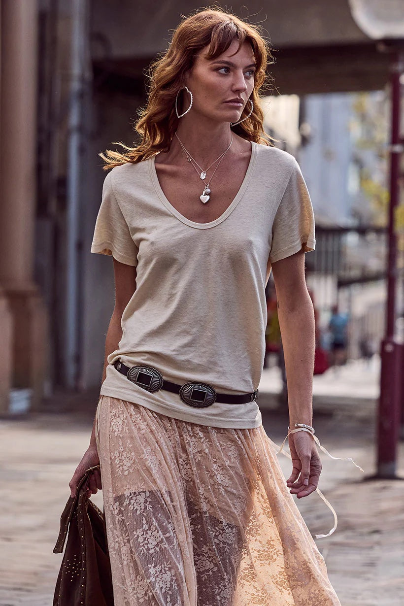 Spell Lazy Daze Tee - Smoke