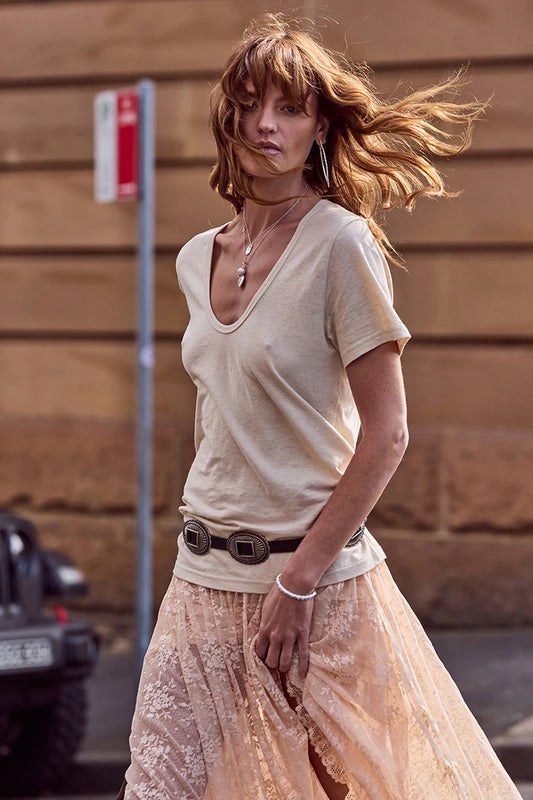 Spell Lazy Daze Tee - Smoke