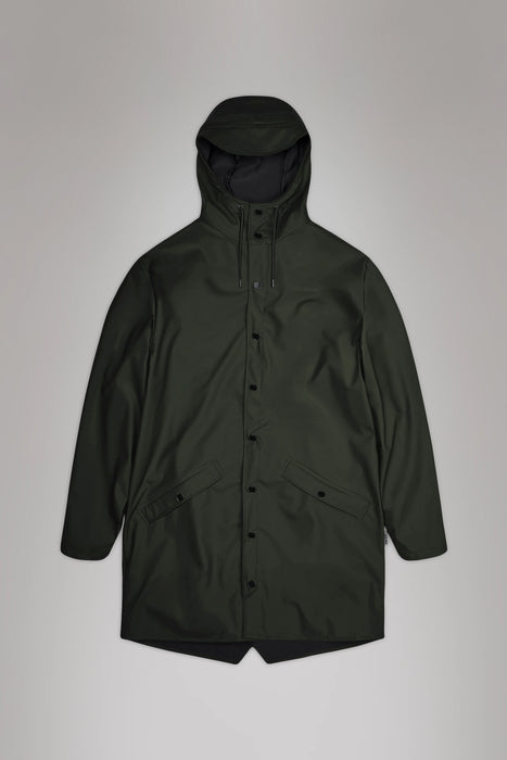 RAINS Long Jacket - Green