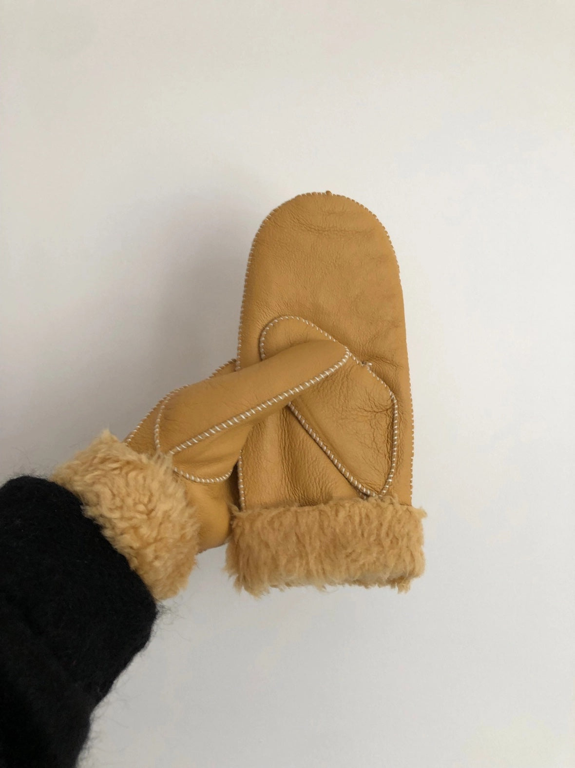 Shearling Mittens - Various Colours