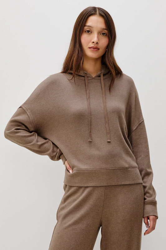 Rails Nico Sweatshirt - Heather Latte