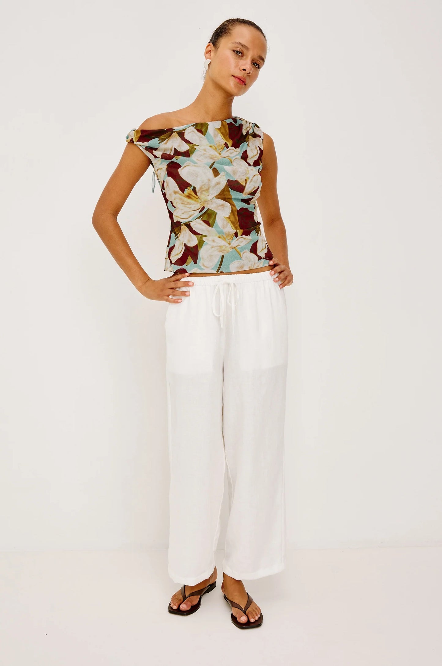 Rails Orelia Top - Plumeria