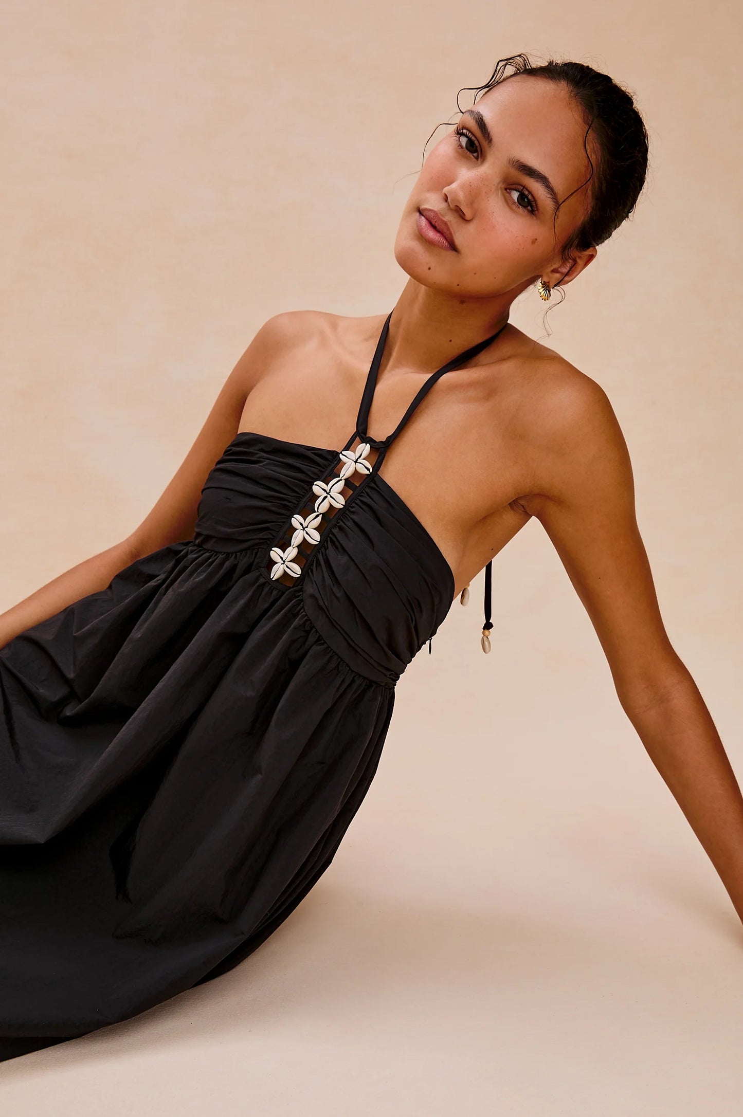 Palazzo Dress - Black is