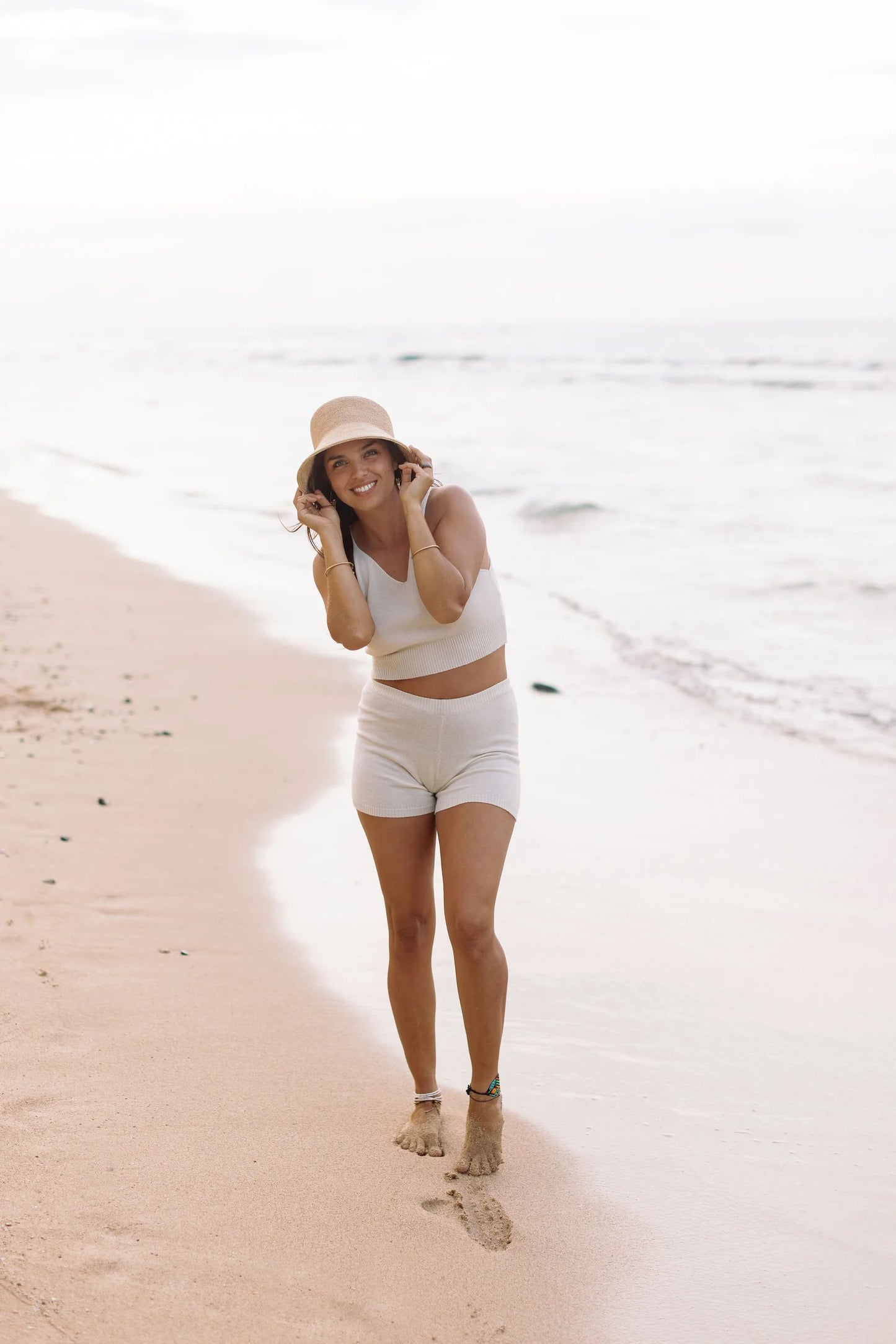 Palu Pacifica Cashmere Hot Pant - Natural