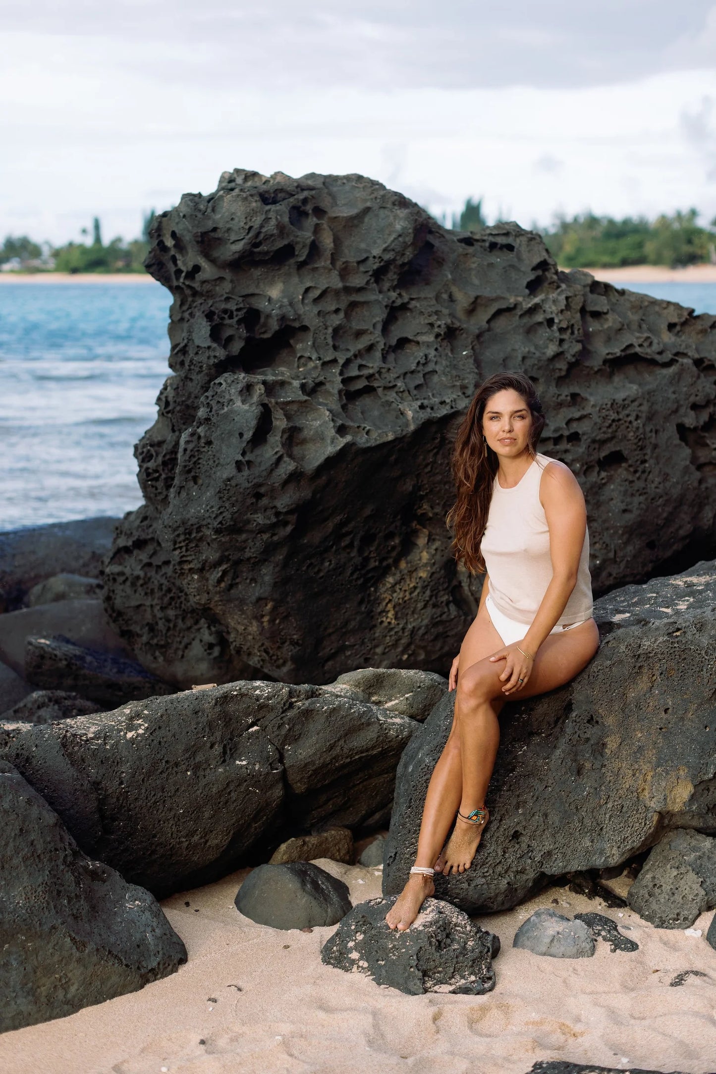 Palu Pacifica Haena Vest - Cream