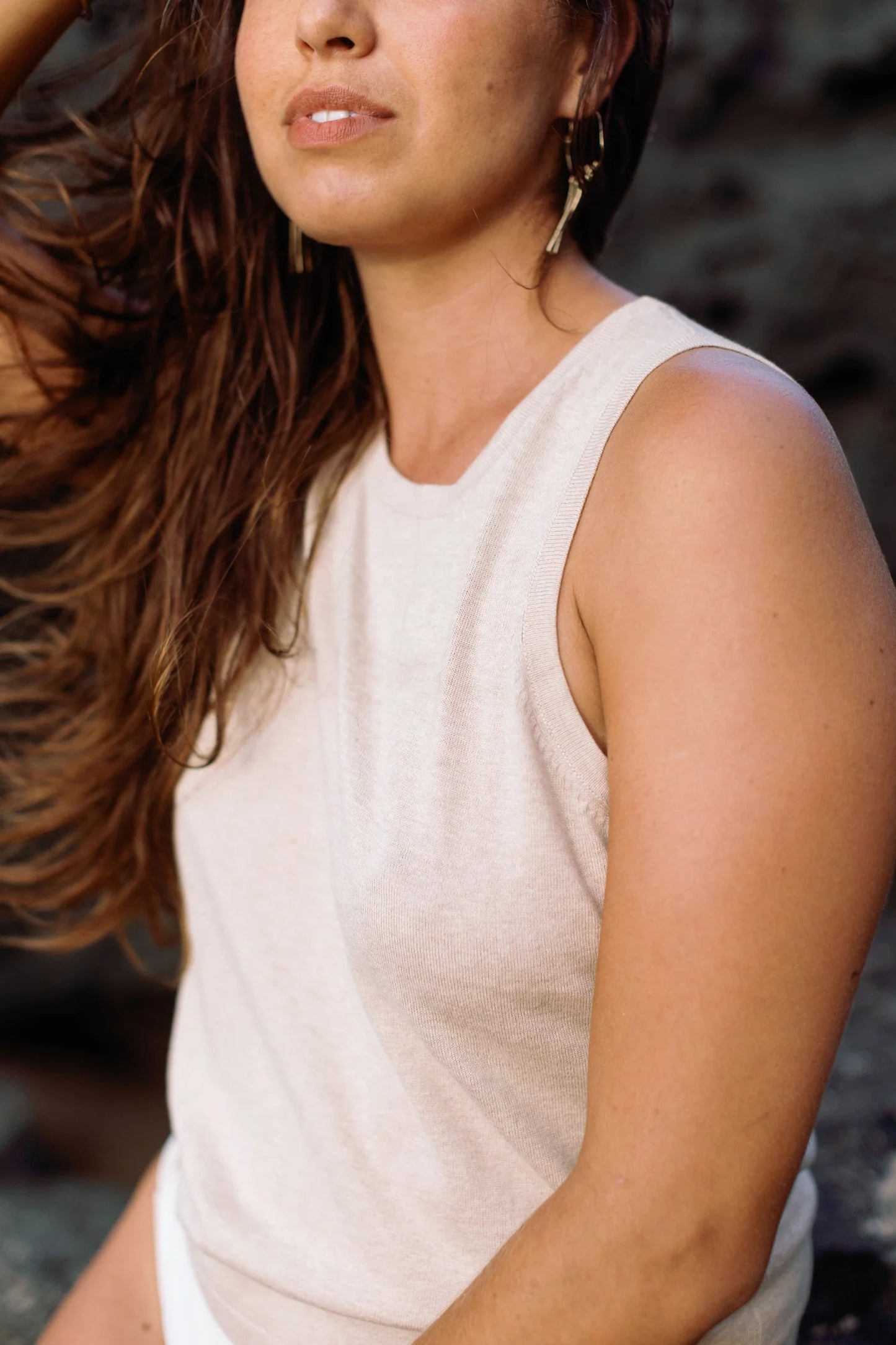 Palu Pacifica Haena Vest - Cream