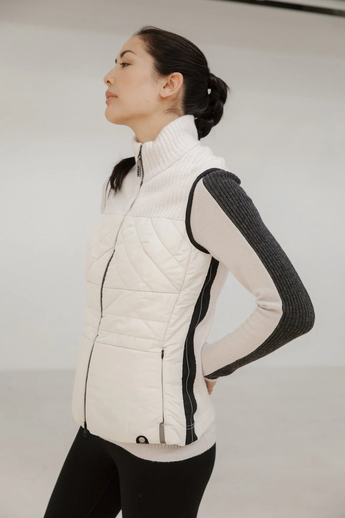 Palu Banff Perfomance Cashmere Vest - Light Grey