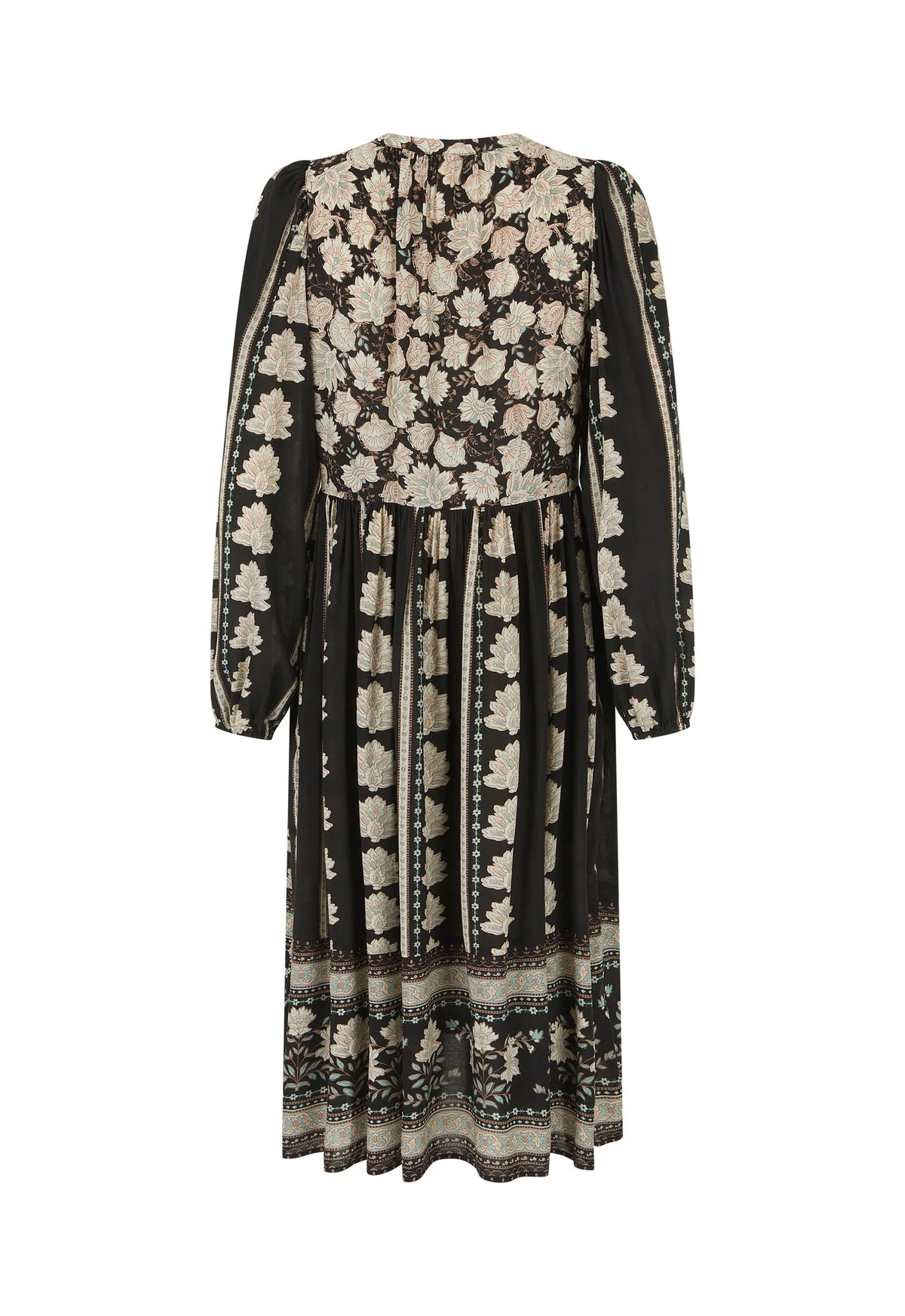 Spell Petalwood Boho Midi Dress - Nightfall