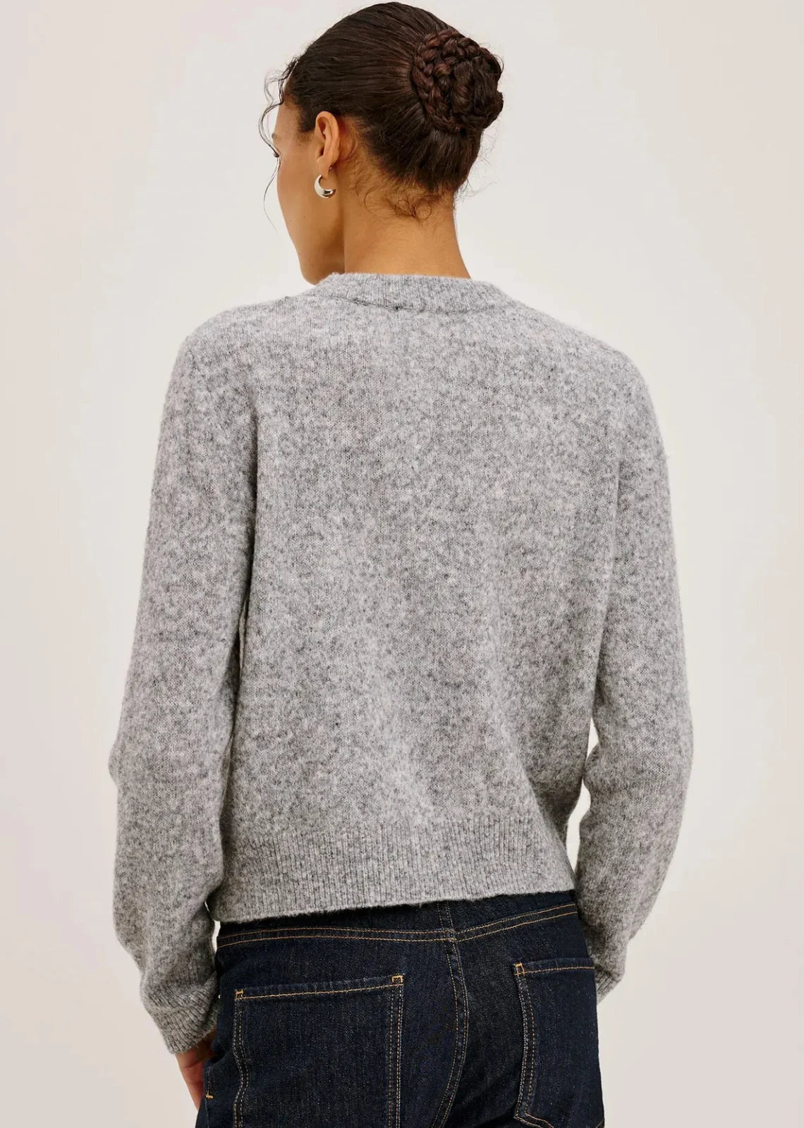Rails Millie Cardigan - Grey Flora