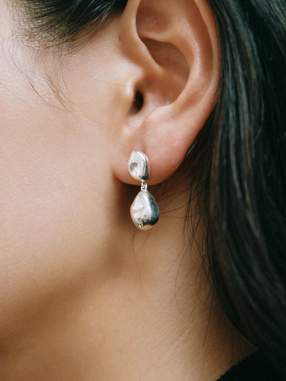 Wolf Circus Pinto Earrings - Silver