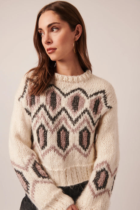 Sutton Sweater - Gardenia