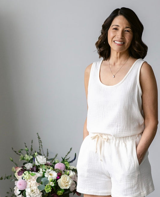 Thea J Sandwell Top - Daisy