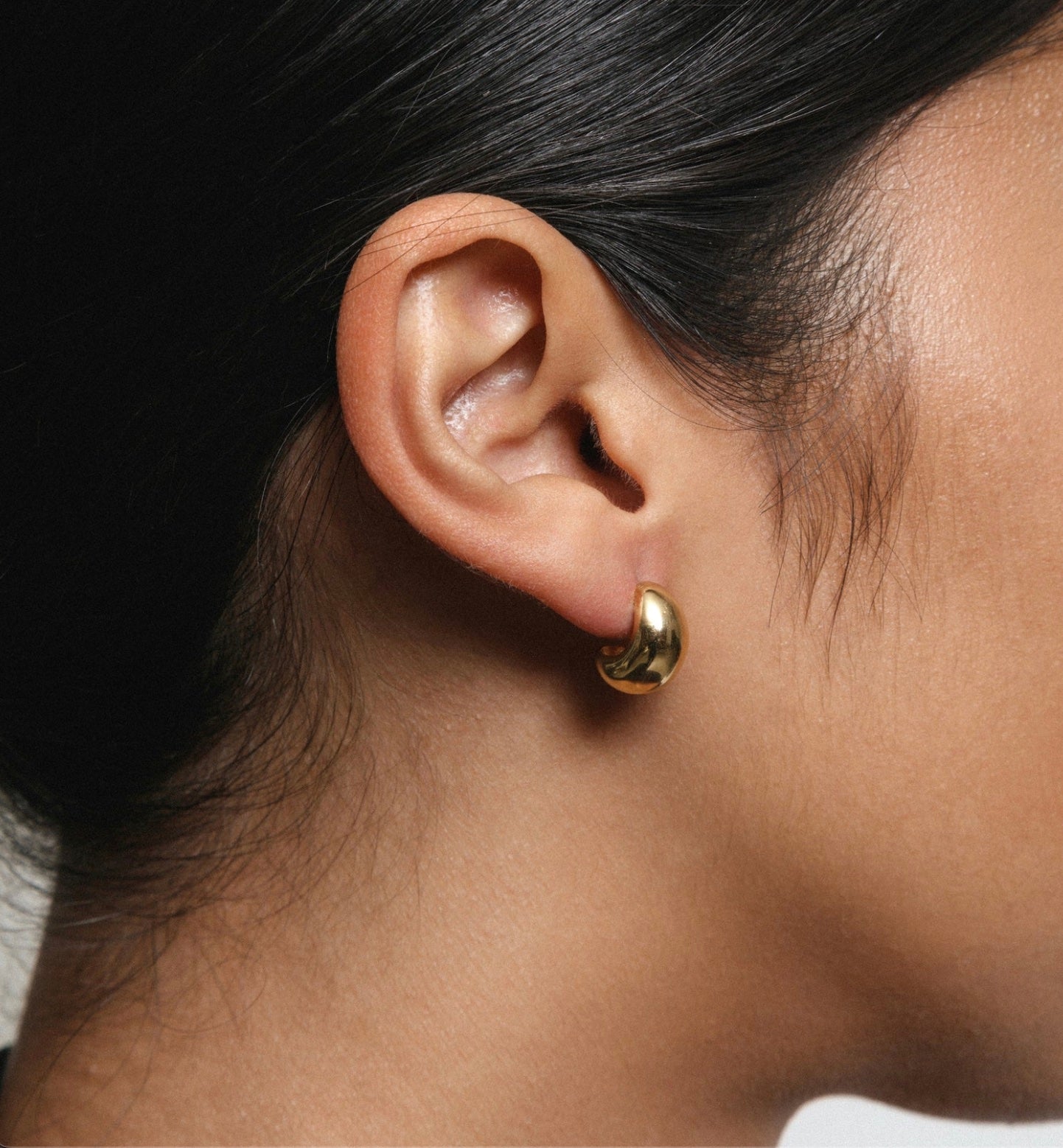 Small Remy Hoops - Gold