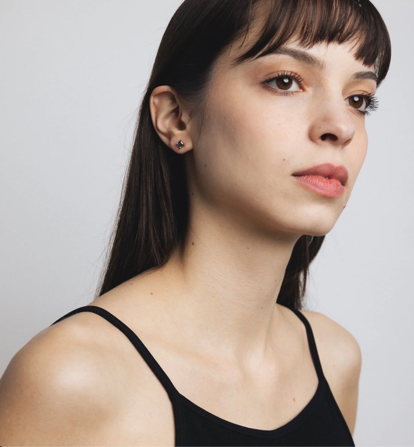 Wolf Circus Josie Studs - Blue Topaz and Gold