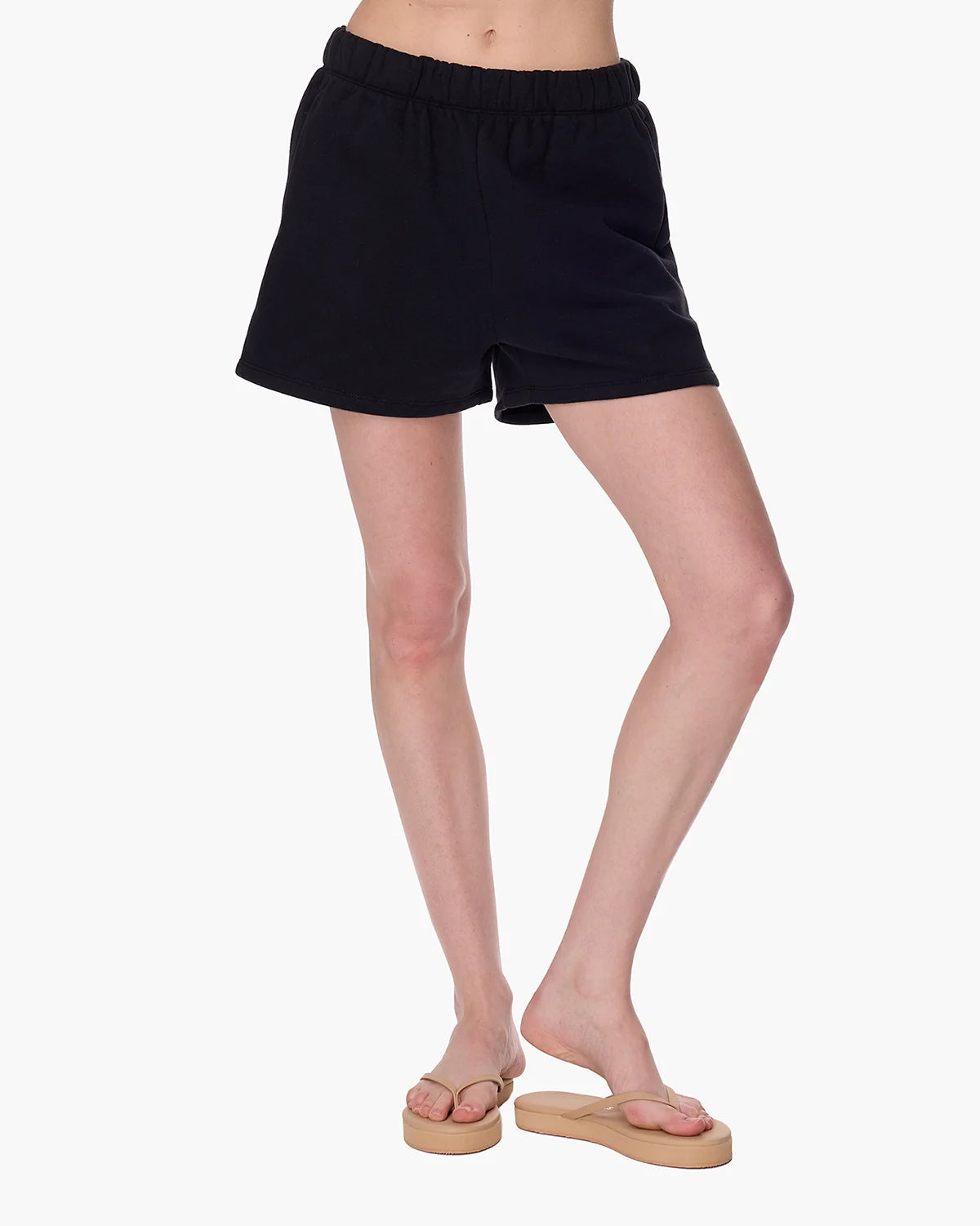 TKEES CloudSoft Sweat Short Jogger - Black