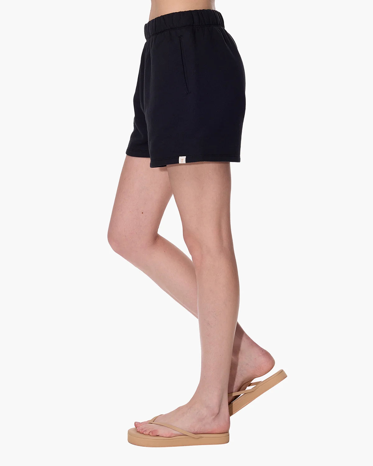 TKEES CloudSoft Sweat Short Jogger - Black