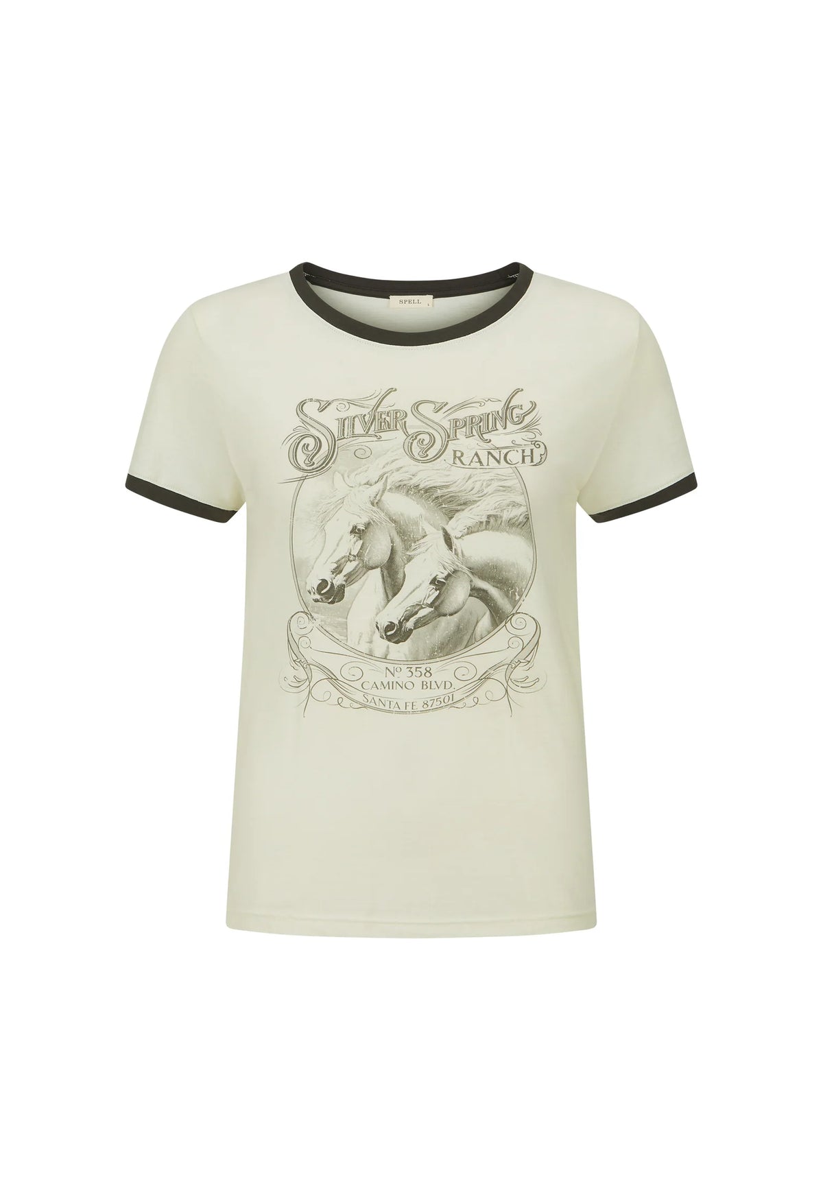 Spell Silver Spring Tee - Vintage Cream