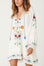 Florapalooza Embroidered Tunic Dress - Wildflower