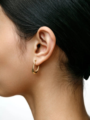 Wolf Circus Ellie Small Hinge Hoops in Gold