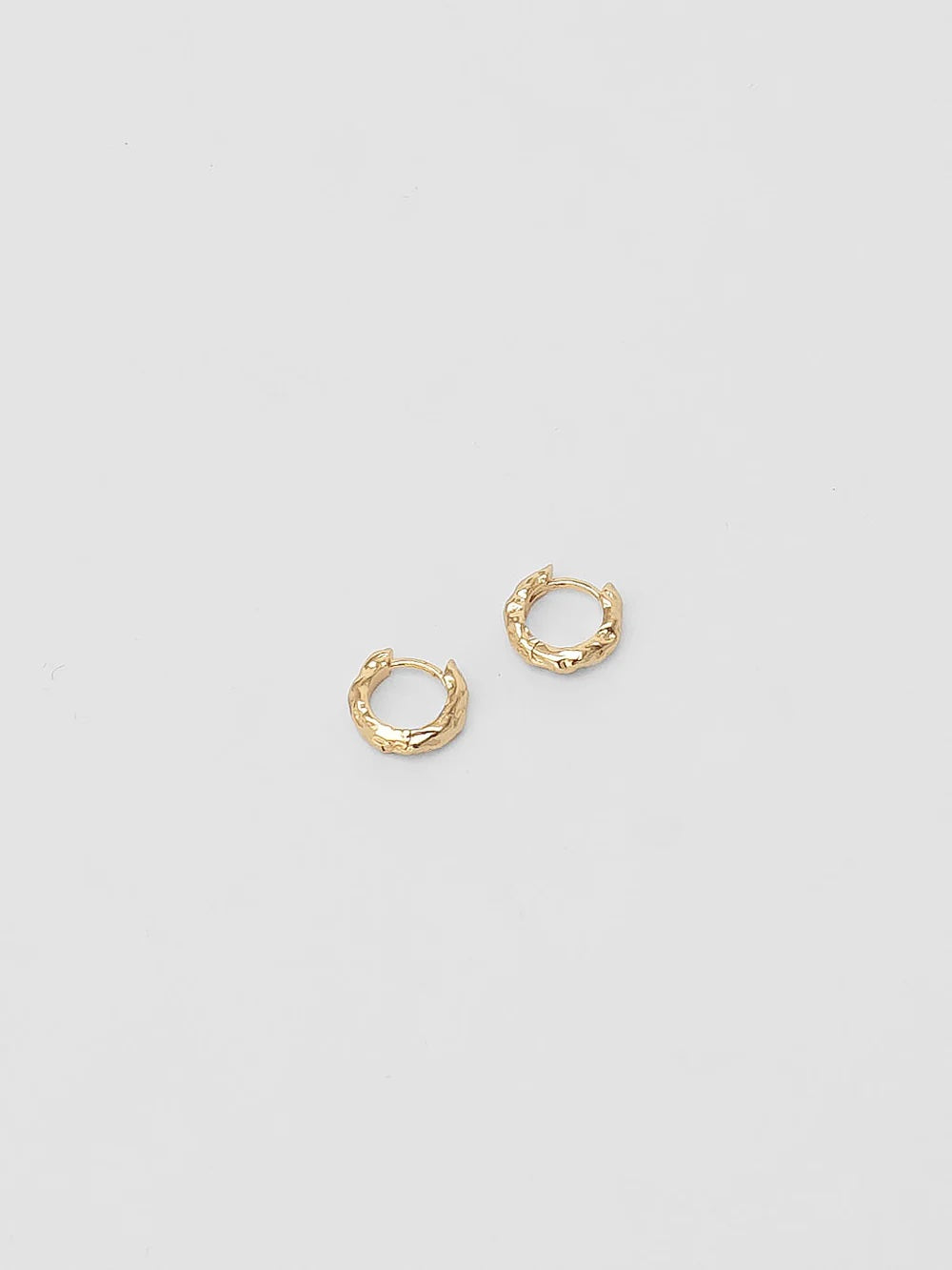 Wolf Circus Organic Huggie Hoops - Gold